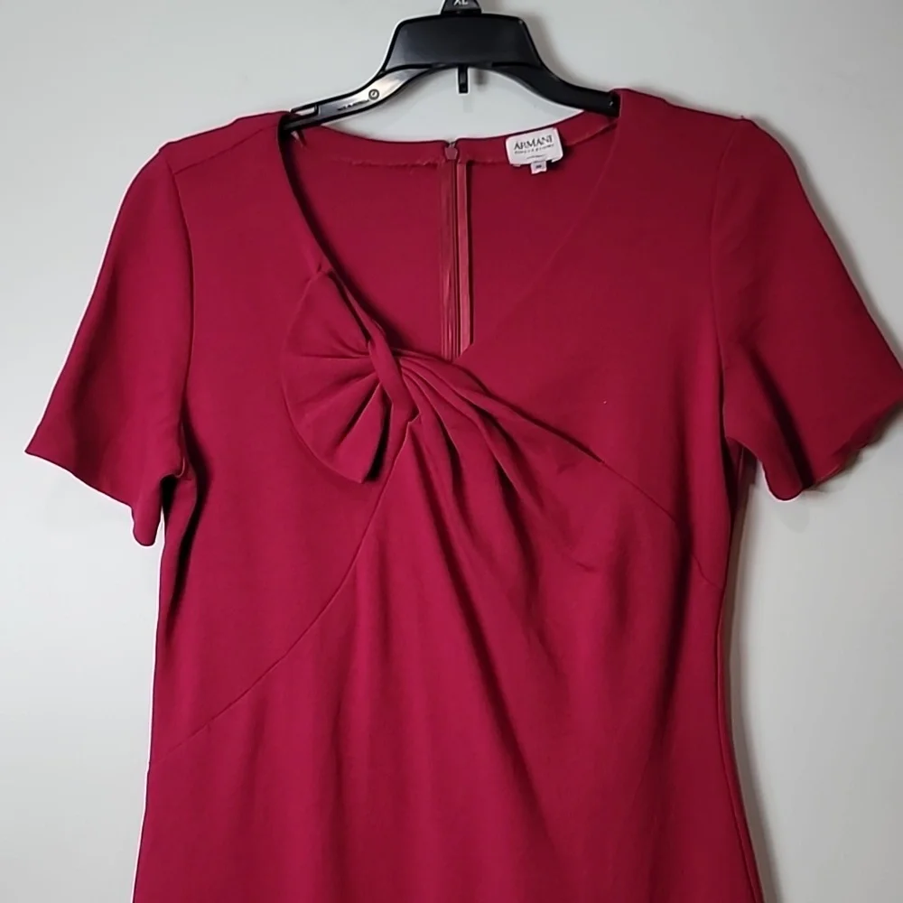 Armani Collezioni Pink Raspberry Dress